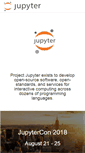 Mobile Screenshot of jupyter.org
